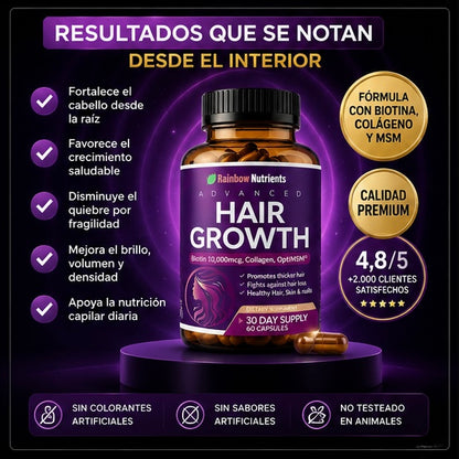 HAIR GROWTH - TRATAMIENTO CAPILAR