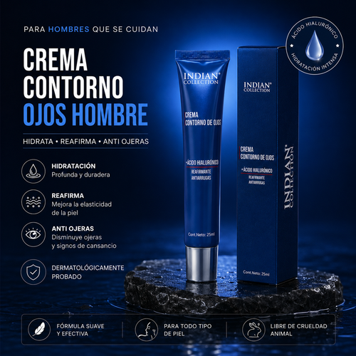 Indian Collection - CREMA CONTORNO DE OJOS  HOMBRE